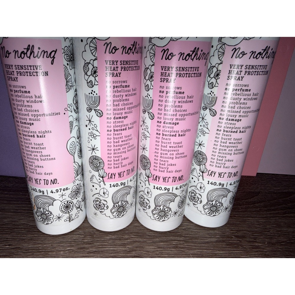 No Nothing Very Sensitive Heat Protection Spray Fragrance Free hair care - Picture 2 of 2